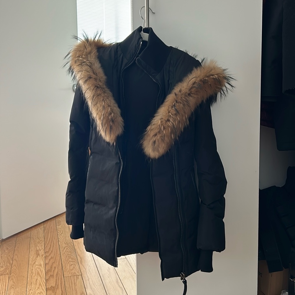 Mackage XS Adali beautiful puffer coat in Black